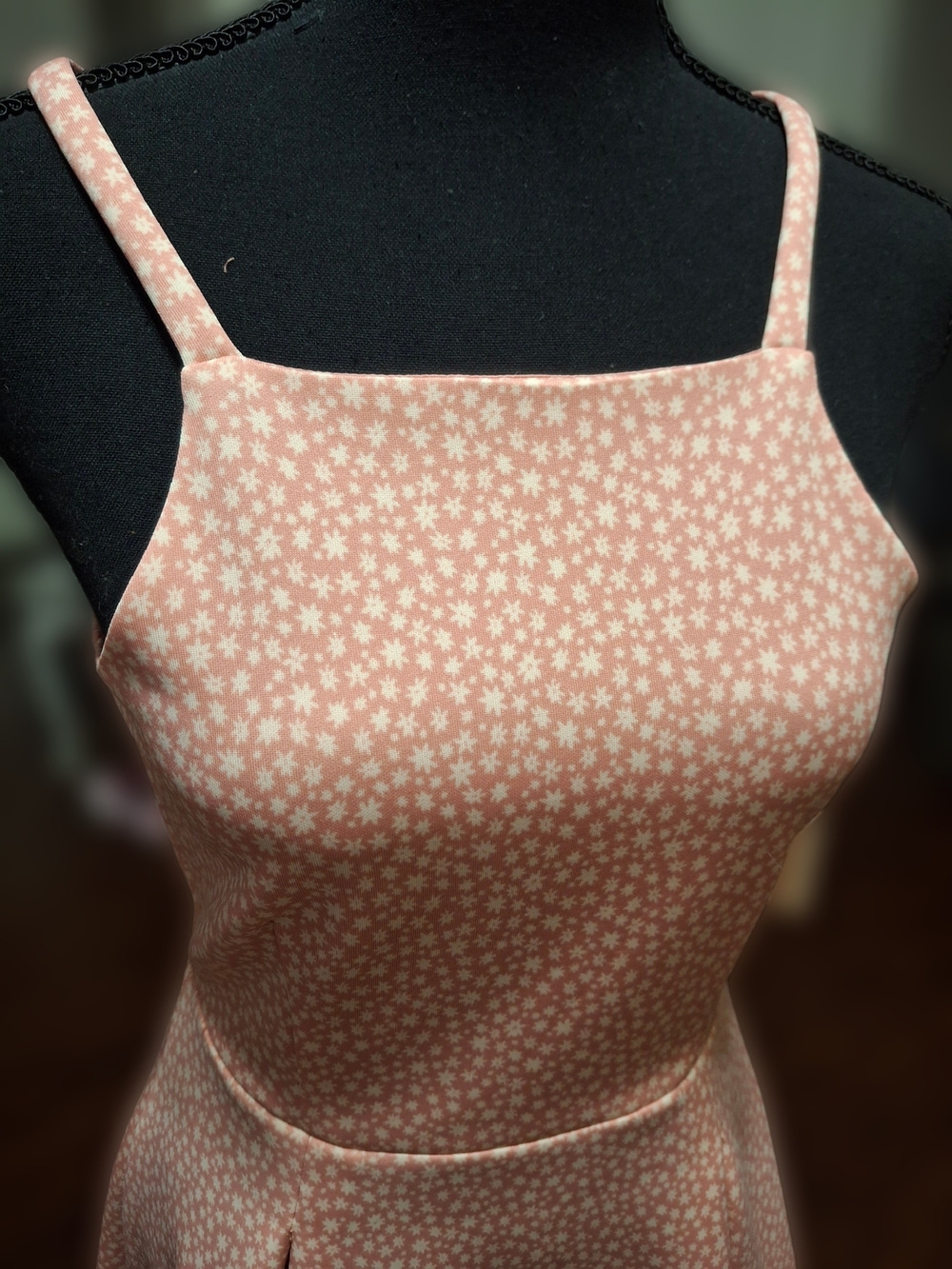 Cooper Key Pink Floral Spaghetti Strap Dress